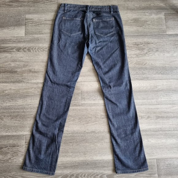 Club Monaco Ella Slim Straight Low Rise Dark Wash Denim Jeans Size 29 - Picture 2 of 7